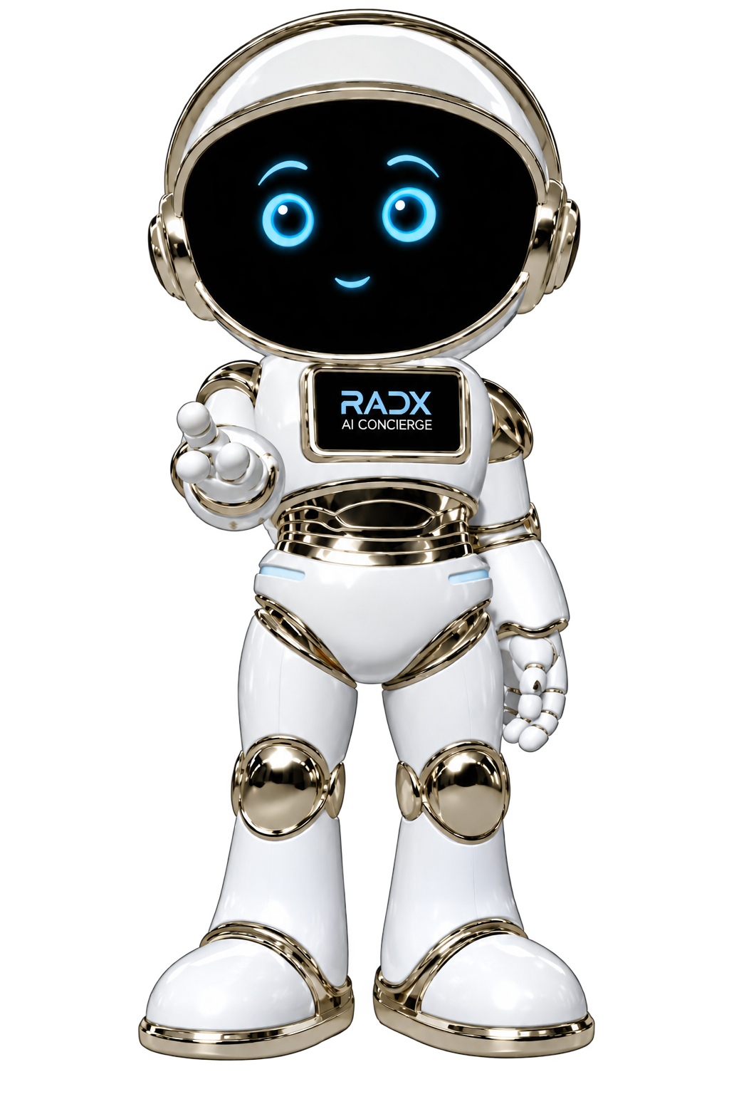 RADX robot configuring a branded deployment
