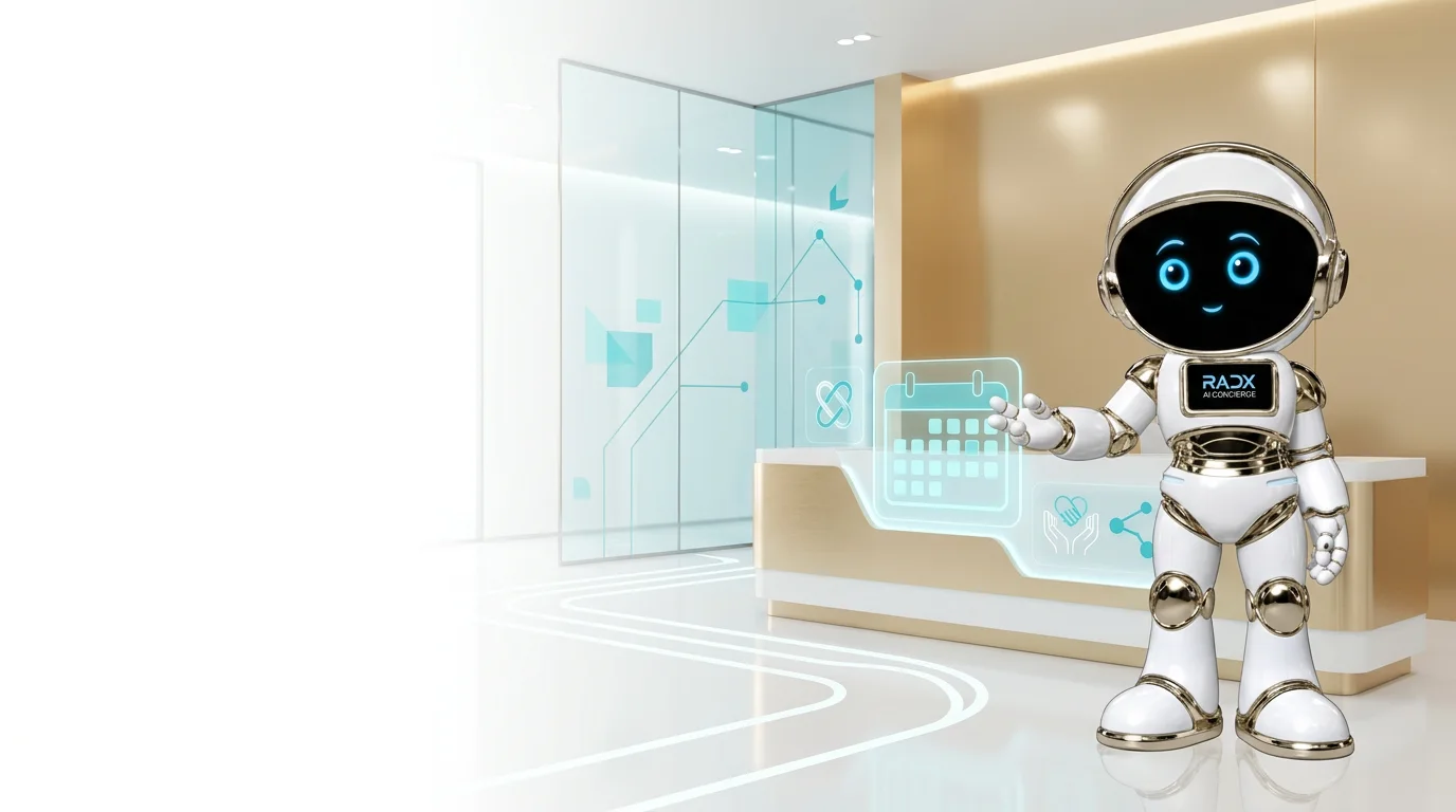 RADX robot presenting intelligent industry solutions